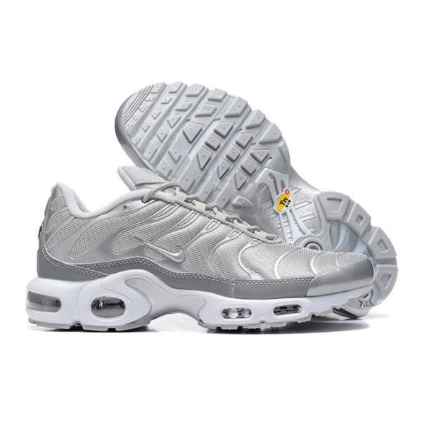 AIR MAX PLUS TN ‘METALLIC SILVER WHITE’